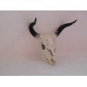 Tête squelette de vache 3cm haut