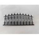 Grille noire modèle 2 (3,2cm au plus haut, 7,2cm de long)