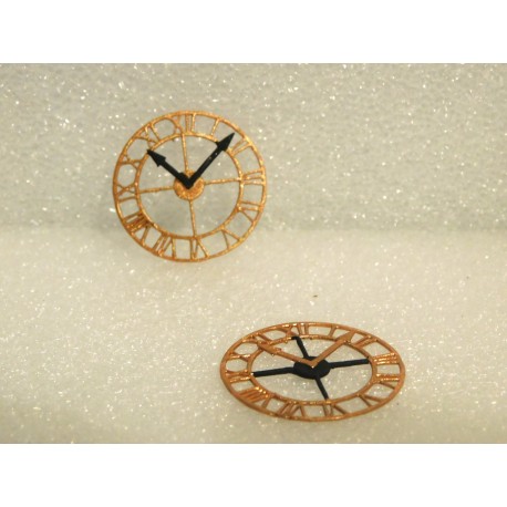 1 horloge murale modèle 6,  2,7cm de diamètre