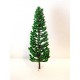 1 sapin vert clair  17cm haut