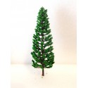 1 sapin vert clair  17cm haut