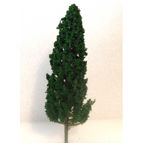 1 sapin vert foncé 17cm de haut