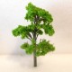 1 arbre vert clair 12cm de haut