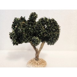 Arbre olivier (olives noires) tronc bois, 12cm haut